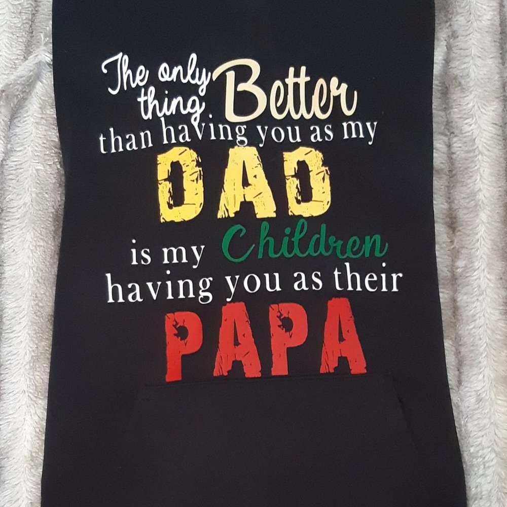 Custom made hoodie
